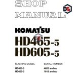 HD465-5 کوماتسو SHOPMANUAL