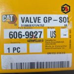 قطعه CAT OEM Genuine Part 606-9927 Valve GP- SOL
